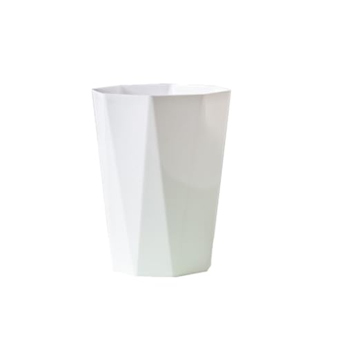 VESNIBA 22 Gallon White Trash Can for Bathrooms Kitchens