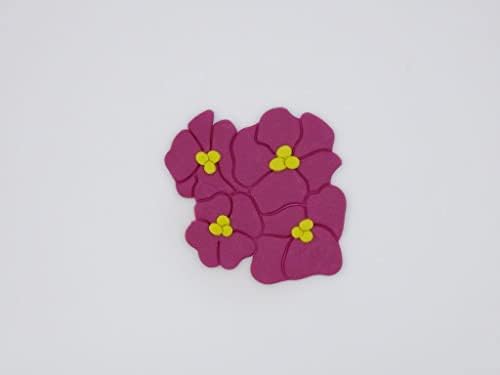 Violets Flowers Cookie Cutter Set for Baking