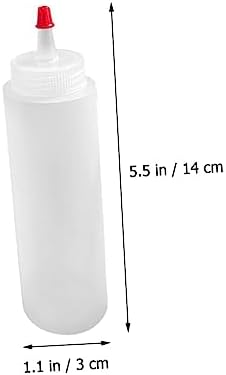 Garneck 2oz Condiment Squeeze Bottles Set of 15
