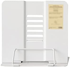 Foldable Metal Book Stand with 6 Angles for Kitchen and Office Use