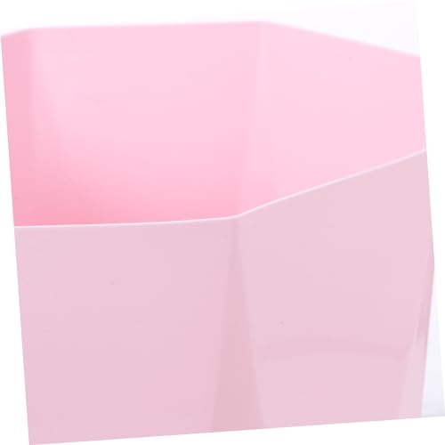 MAGICLULU 1pc Kids Room Trash Can - Simple Pink Dried Flower Bucket