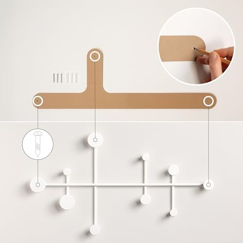 Sval Wall Wardrobe Modern Minimalist Coat Hook Design