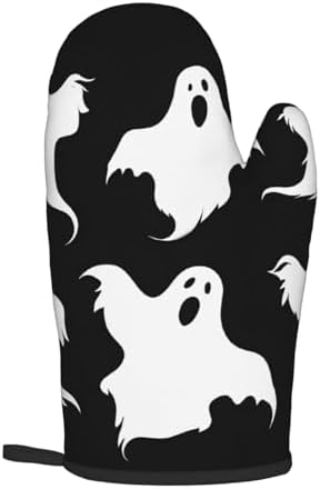 DCEHGEW Halloween Goth Oven Mitts Pot Holders Set