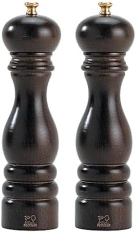 Peugeot Paris Classic 7-Inch Salt Pepper Mill Set Chocolate