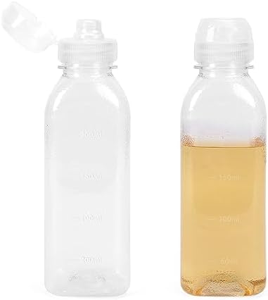 Mozeat Lens 10oz Condiment Squeeze Bottles 2 Pack