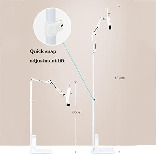 Foldable Floor Stand with 360 Rotation for Tablets Phones and Books