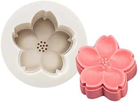 Junhcone Mooncake Moulds 8 Styles Silicone Baking Tools