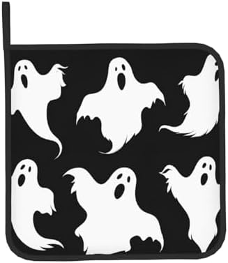 DCEHGEW Halloween Goth Oven Mitts Pot Holders Set