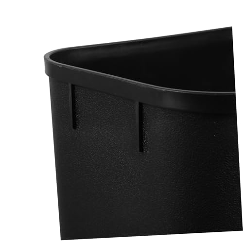 Alipis 13 Gallon Black Trash Can Bathroom Kitchen Waste Bin