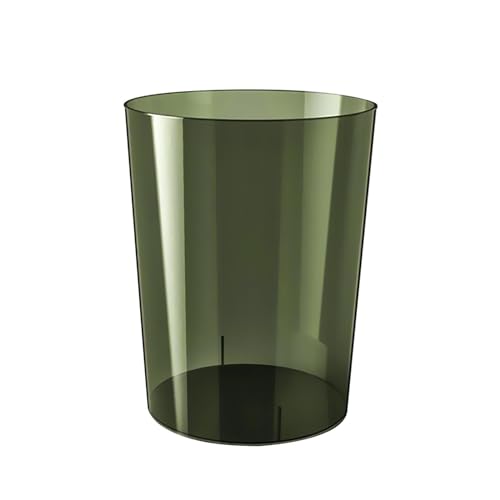 Qianly Clear Wastebasket for Home Kitchen Kids Room