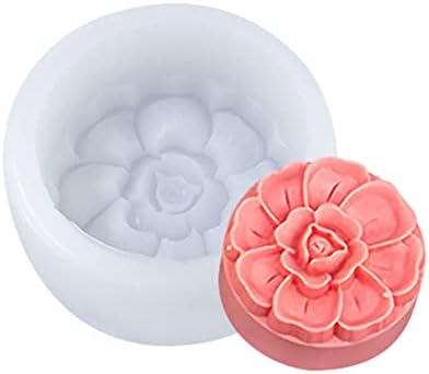 Junhcone Mooncake Moulds 8 Styles Silicone Baking Tools