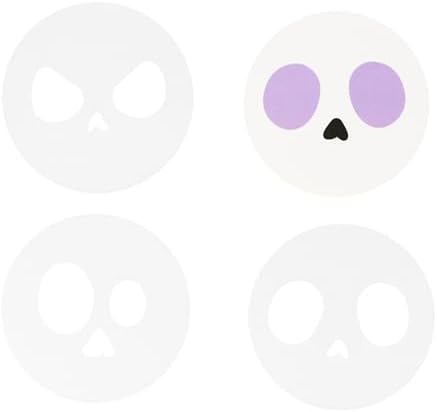 PME Halloween Skull Cookie Cutter Stencils 1