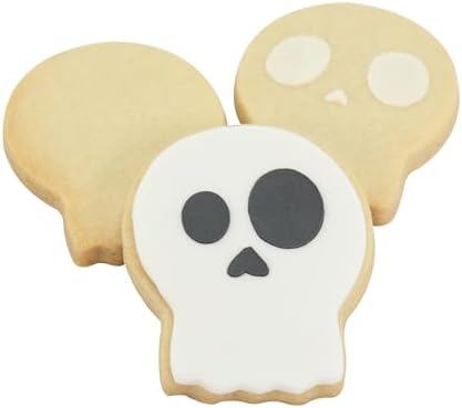 PME Halloween Skull Cookie Cutter Stencils 1