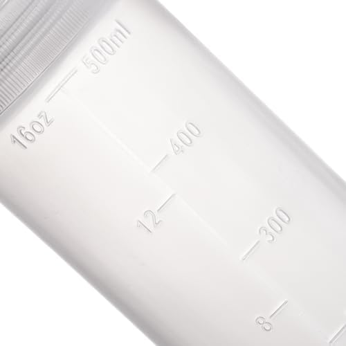 Kingrol 12 Pk Plastic Squeeze Bottles 16 oz