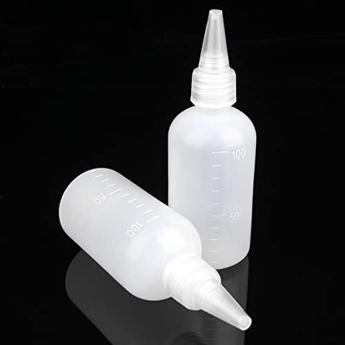 STOBAZA 10-Piece Condiment Squeeze Bottles