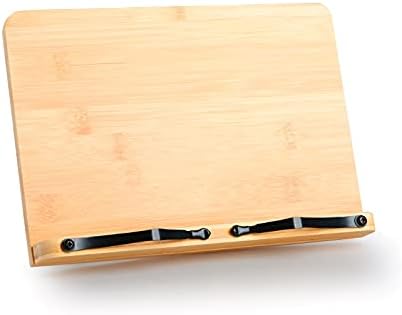 Yuidaaavzz Cookbook Stand with 5 Adjustable Angles and Height