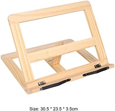 Yuidaaavzz Adjustable Foldable Cookbook Stand