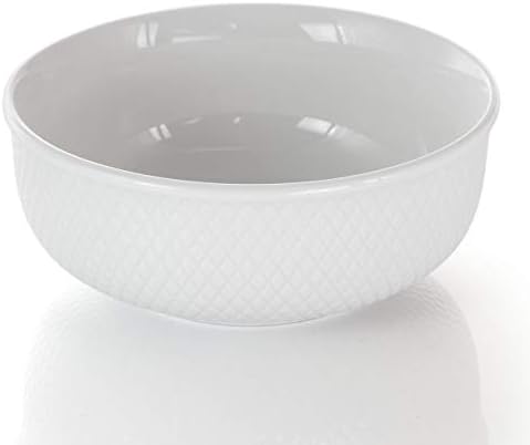 Elama White Porcelain Dinnerware Set 18 Piece