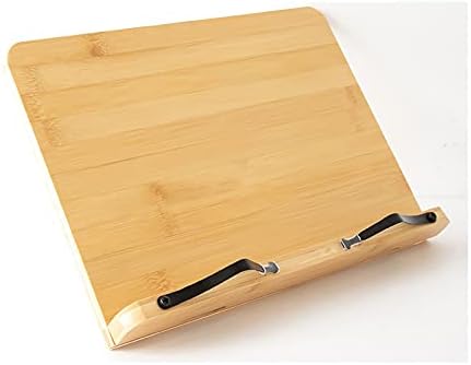 Adjustable Book Stand with Foldable Tray for Kitchen and Office 1