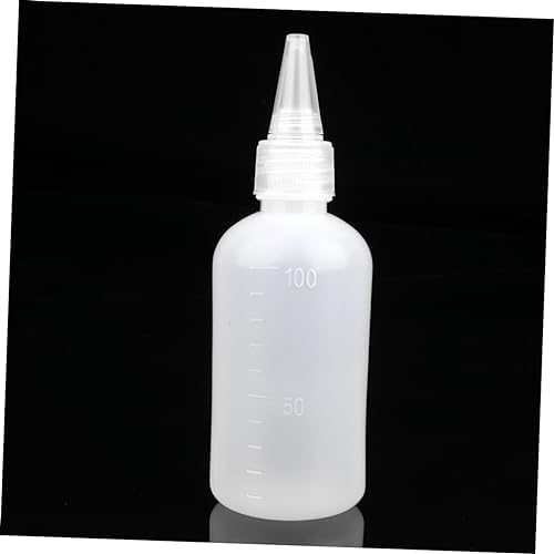 CANIGHT 2 Sets Lightweight 100ml Squeeze Bottles with Leakproof Design and Funnel