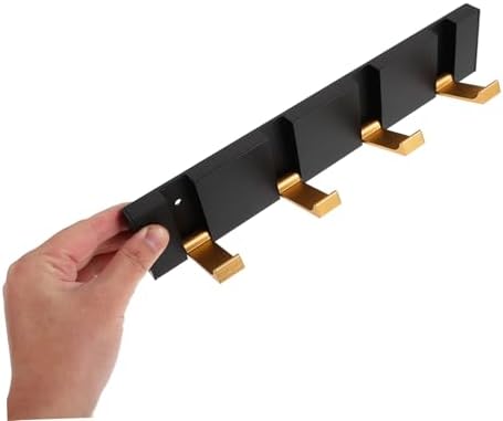 Space Saving Foldable Clothes Hooks Wall Mount Hanger for Towels Purses Hats