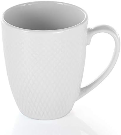Elama White Porcelain Dinnerware Set 18 Piece
