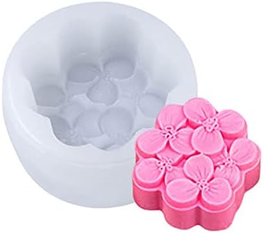 Junhcone Mooncake Moulds 8 Styles Silicone Baking Tools
