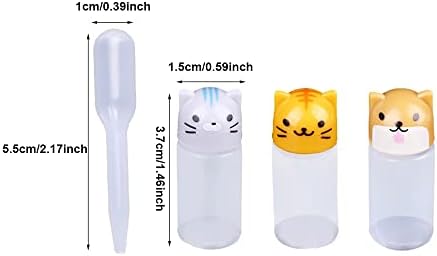 TopHomer Mini Condiment Squeeze Bottles Set