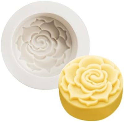 Junhcone Mooncake Moulds 8 Styles Silicone Baking Tools