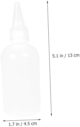 20 Pcs Reusable Condiment Squeeze Bottles