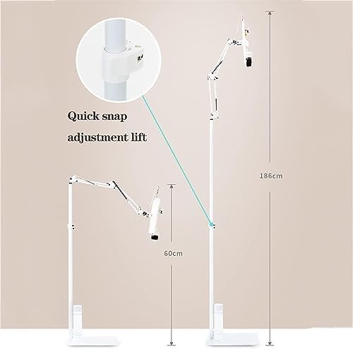 Adjustable Floor Stand for Tablet Phone Laptop - Multi Angle Rotation