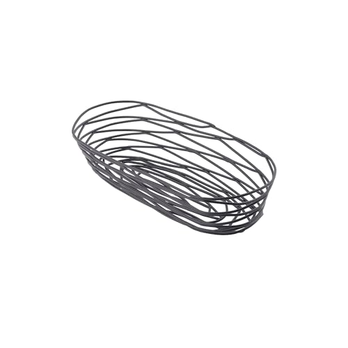 TableCraft BK11709 Black Metal Basket 9x4x2