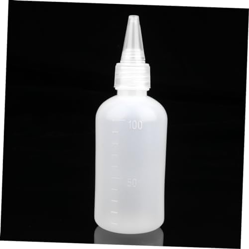Ipetboom 20 Pcs White HDPE Condiment Squeeze Bottles