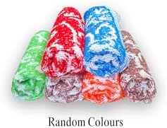 6 Piece Multi-Color Cotton Dish Towel Set