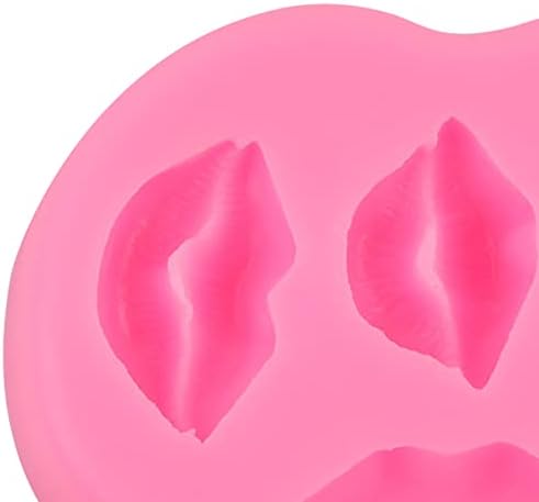 DIY Fondant Silicone Lips Shape Baking Tool - Roseate