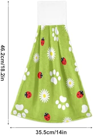 OTVEE Paws and Ladybirds Kitchen Towels 2 Piece