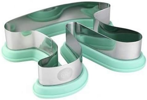Wilton Assorted Cookie Cutter with Green Design