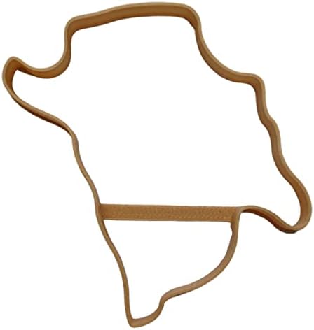 HUMACAO PUERTO RICO MUNICIPALITY OUTLINE COOKIE CUTTER