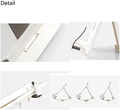 Adjustable Book Stand for Kitchen and Office White