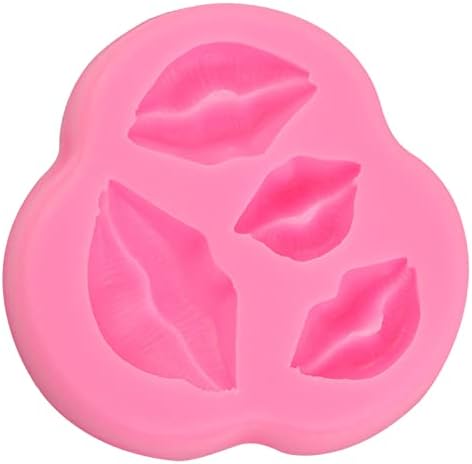DIY Fondant Silicone Lips Shape Baking Tool - Roseate