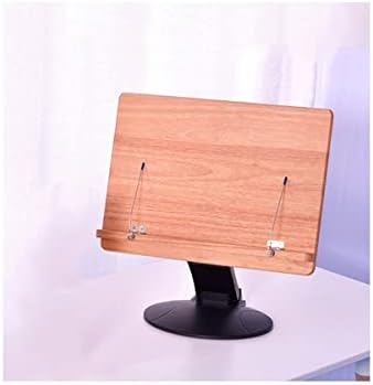 Yuidaaavzz Cookbook Stand Adjustable Portable Book Holder