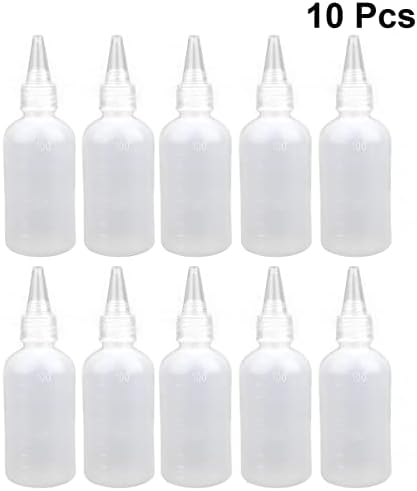 STOBAZA 10-Piece Condiment Squeeze Bottles