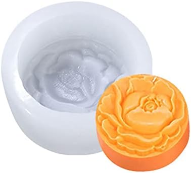 Junhcone Mooncake Moulds 8 Styles Silicone Baking Tools