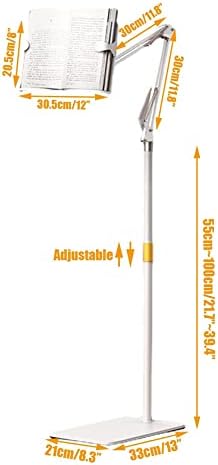 Adjustable Floor Stand for Reading and Cookbook Display