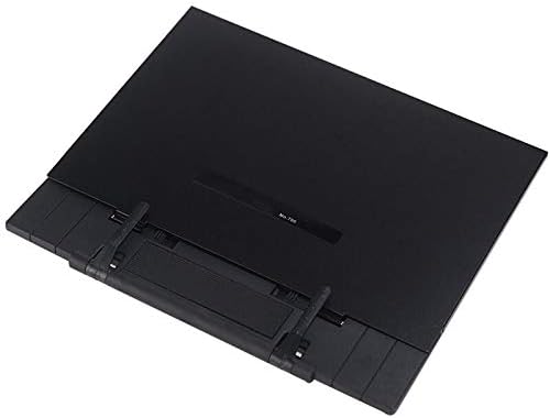 Book Stand Frame Desk Holder with Adjustable Grooves and Tablet Support