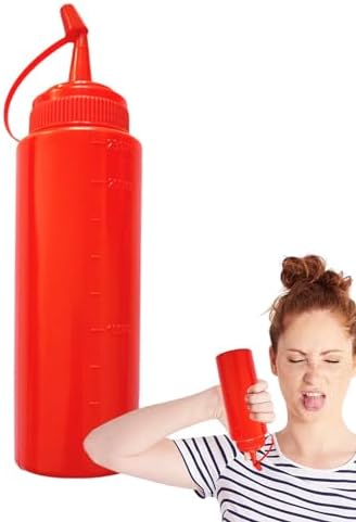 Fake Mustard and Ketchup Squeeze Bottle Set - Prank and Party Fun