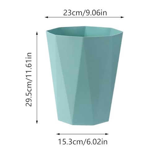 Polygon Small Trash Can with Elegant Design