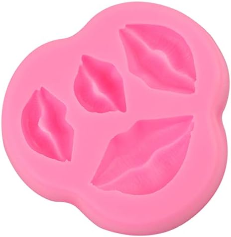 DIY Fondant Silicone Lips Shape Baking Tool - Roseate