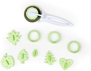 Fox Run 11-Piece Pie Top Cutter Set Green