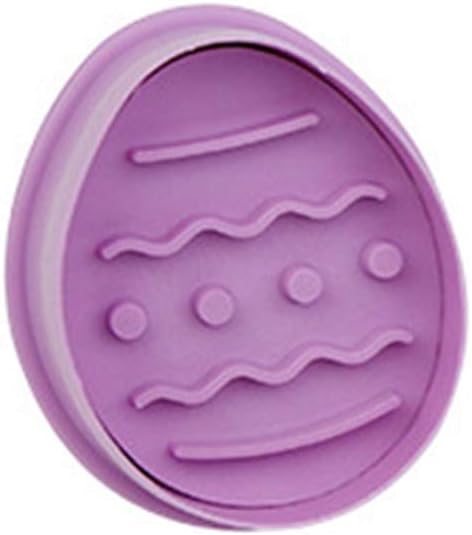 4Pcs Easter Cake Molds 3D Plastic Cookie Molds Non-Stick DIY Baking Tools